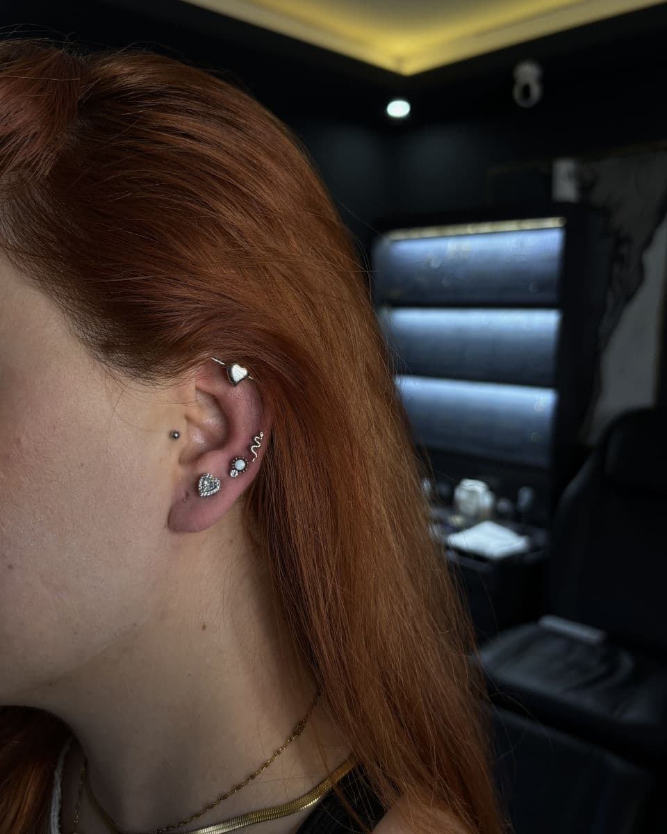 Kulak Piercing örnek 2