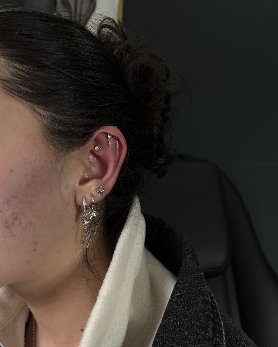 Kulak Piercing örnek 3