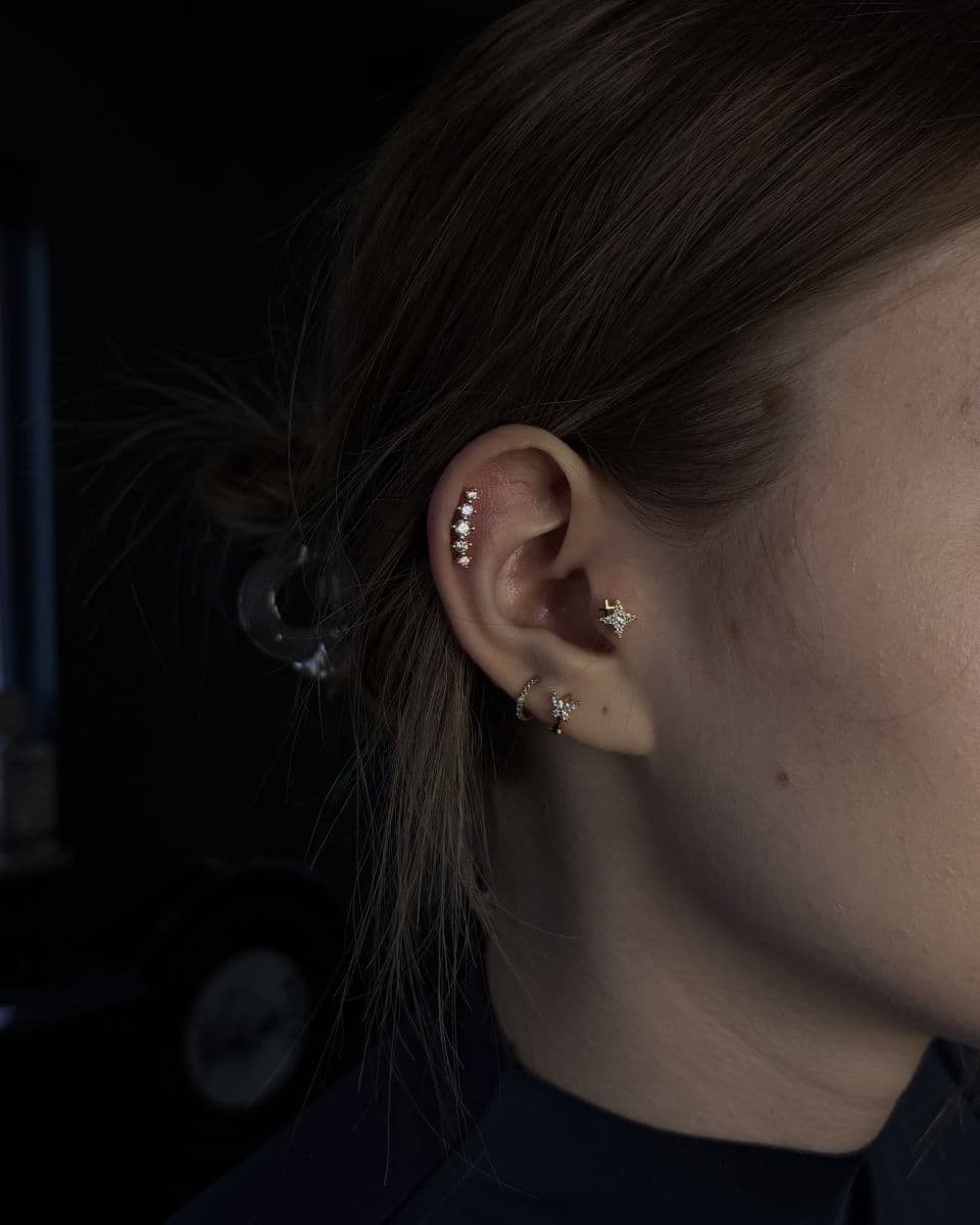 Kulak Piercing örnek 6
