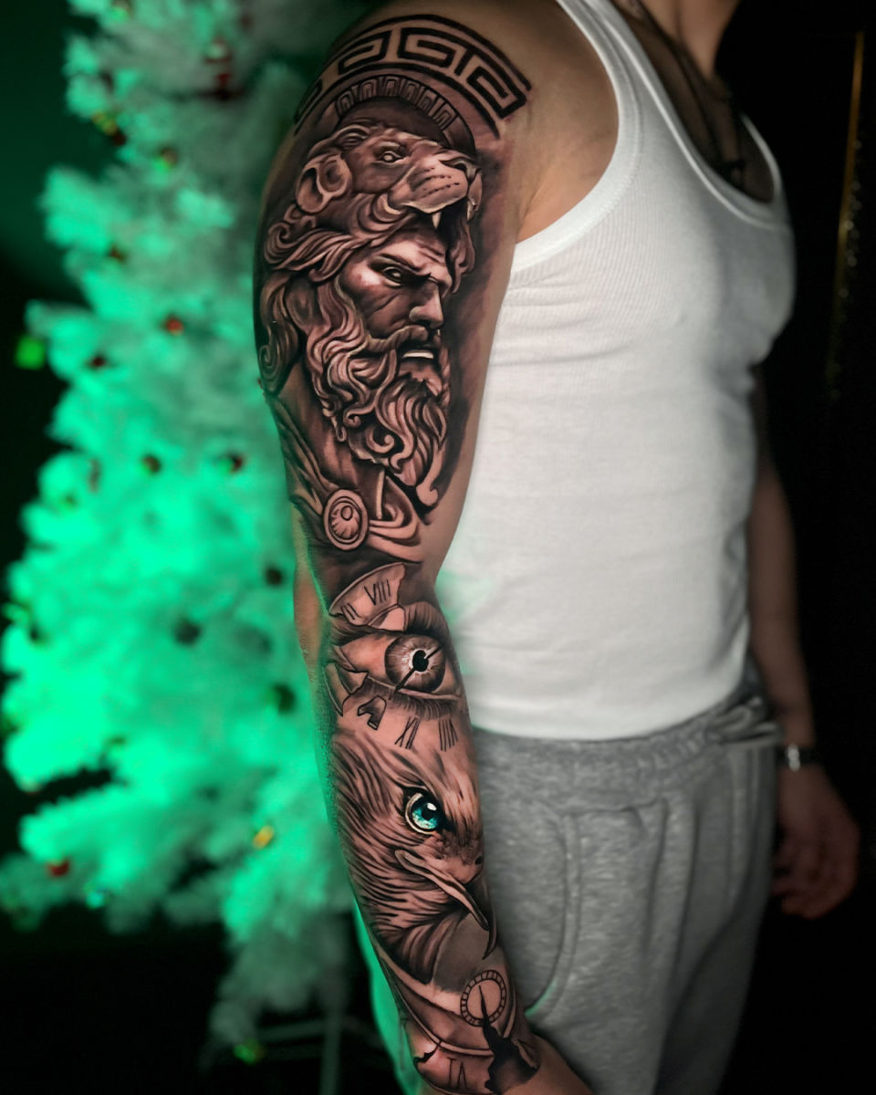 Bursa Blackwork Dövme Örneği